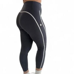 VUORI TRACK LEGGINGS GRAY SZ M MEDIUM ATHLEISURE PANTS